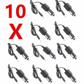 10 X 12V DC Car Charger Adapter Power Supply For Headlamp Flashlight Torch Light (Option: 10PCS)